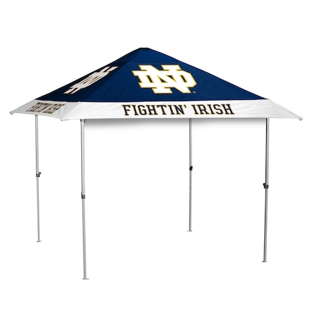 Logo Brands Notre Dame Navy/Kelly Pagoda Tent 190-37N-1